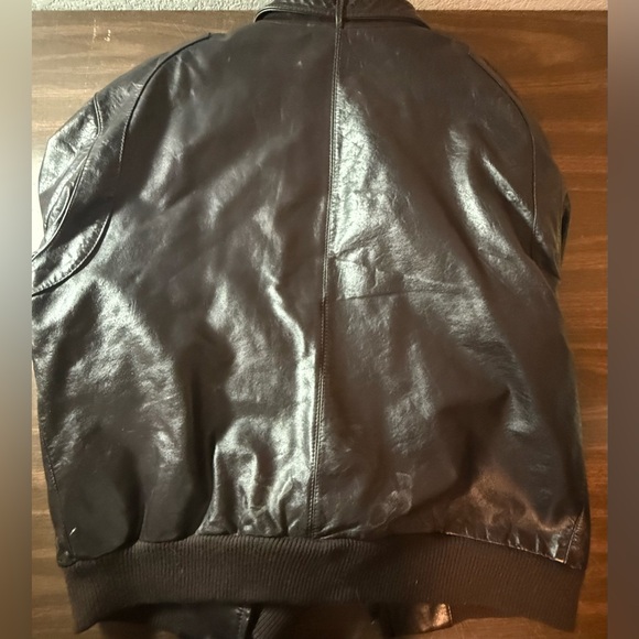 Vintage 80s Members Only Europe Craft Leather Jacket Men’s Size 44 - Picture 4 of 4